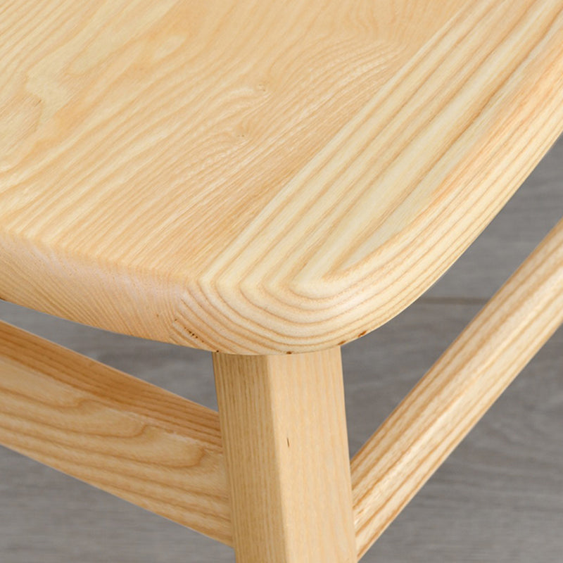 Sedia da pranzo aperta posteriore sedia da pranzo in legno massimo contemporaneo