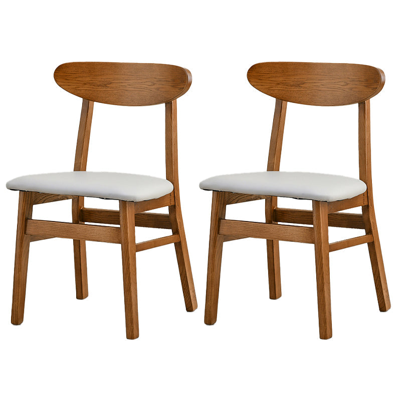 Sedia da pranzo aperta posteriore sedia da pranzo in legno massimo contemporaneo