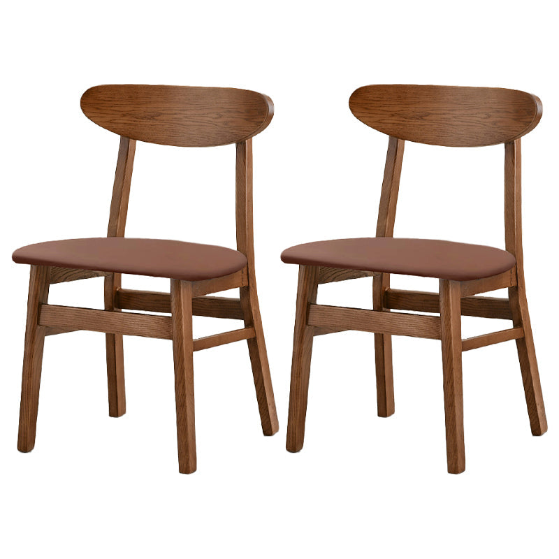 Sedia da pranzo aperta posteriore sedia da pranzo in legno massimo contemporaneo