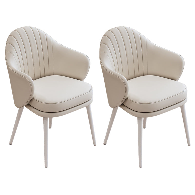 Eetkamer moderne parsons stoel fluwelen gestoffeerde tankstoel