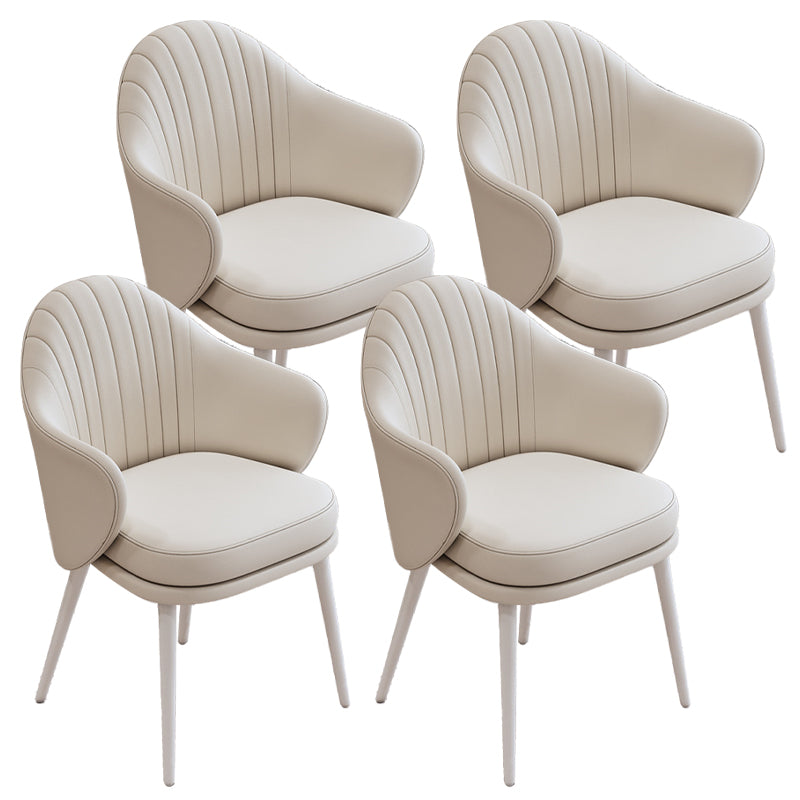 Eetkamer moderne parsons stoel fluwelen gestoffeerde tankstoel