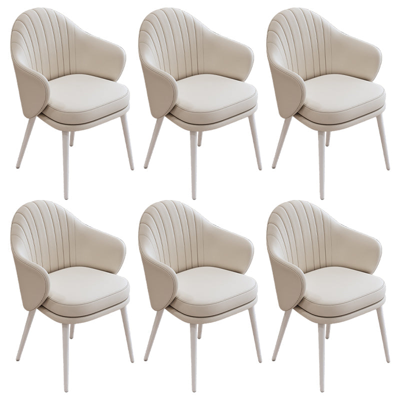 Eetkamer moderne parsons stoel fluwelen gestoffeerde tankstoel