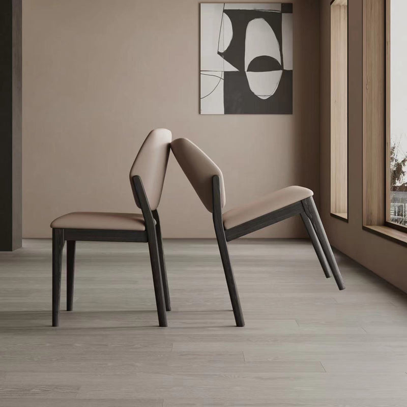 Open Back Dining Side Chair Industrial Solid Wood Dining Chair Clearhalo 'Dining Chairs' 'Dining Tables & Seating' 'dining_chair' 'furn' 'furn_dining_chair' 'Furniture' 'Kitchen & Dining Furniture' 6826678