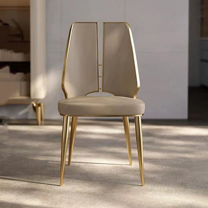 グラムキッチンサイドチェアダイニングルームオープンバックダイニングアームレスチェア