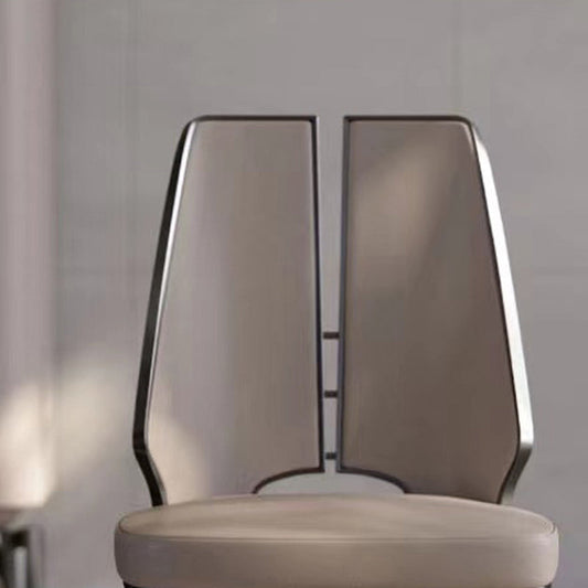 Glam Küchenseitenstuhl Esszimmer Offener Rücken Essarm ohne Waffenstuhl