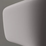 Silla de parsons de cocina de cocina silla de cuero falso