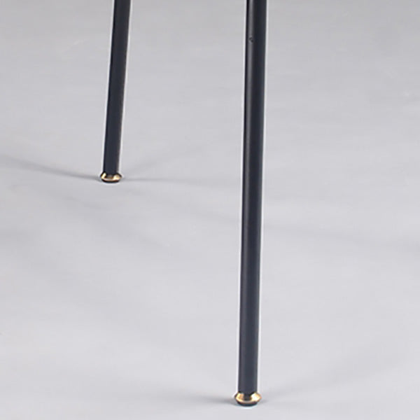 Kitchen Upholstered Side Chair Glam Style Parsons Armless Chair