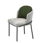 Kitchen Upholstered Side Chair Glam Style Parsons Armless Chair