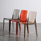 Contemporary Kitchen Dining Side Chair Plastic Stackable Chair