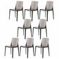 Contemporary Kitchen Dining Side Chair Plastic Stackable Chair