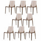 Contemporary Kitchen Dining Side Chair Plastic Stackable Chair