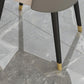 Silla de comedor de piel sintética, estilo Glam, juego de sillas sin brazos Parsons