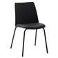 Contemporary Kitchen Dining Side Chair Home Metal Legs Chair Clearhalo 'Dining Chairs' 'Dining Tables & Seating' 'dining_chair' 'furn' 'furn_dining_chair' 'Furniture' 'Kitchen & Dining Furniture' 6827003