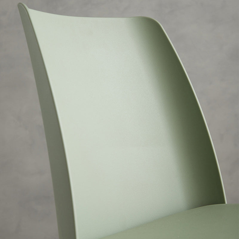 Contemporary Kitchen Dining Side Chair Home Metal Legs Chair Clearhalo 'Dining Chairs' 'Dining Tables & Seating' 'dining_chair' 'furn' 'furn_dining_chair' 'Furniture' 'Kitchen & Dining Furniture' 6827004