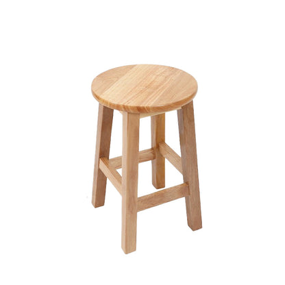 Barkruk in moderne stijl, massief hout, rugleuning zonder rugleuning voor de eetkamer