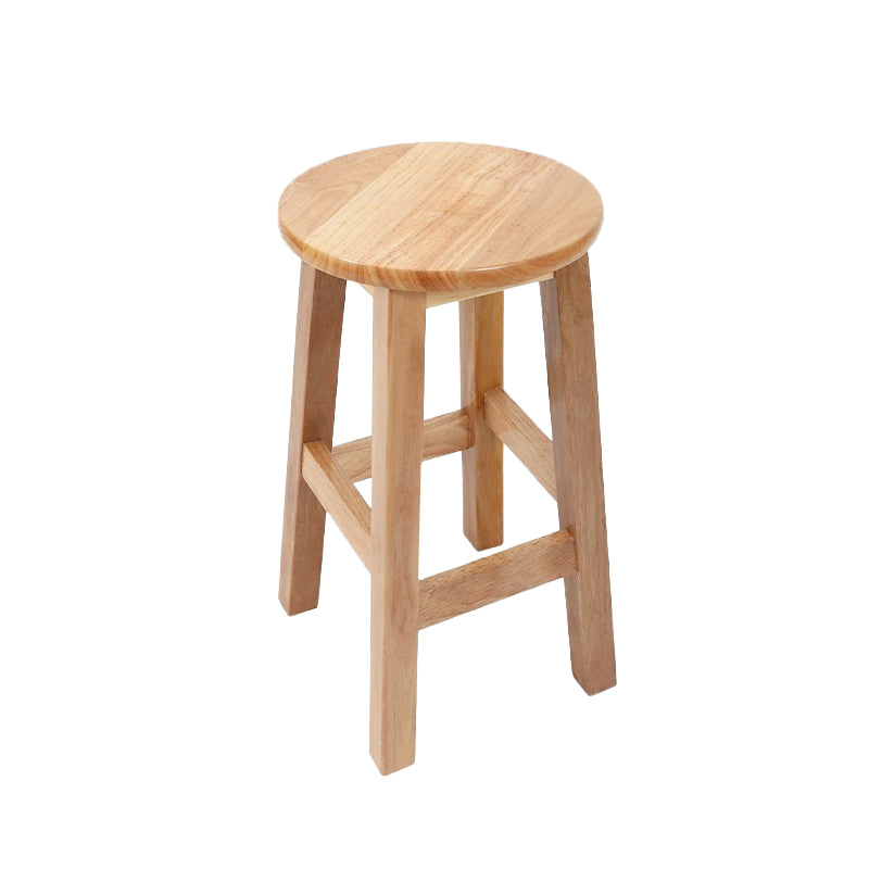 Barkruk in moderne stijl, massief hout, rugleuning zonder rugleuning voor de eetkamer