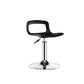 Plastic Low Back Barstools Adjustable Height Bar Stools with Metal Base Clearhalo 'Bar Furniture' 'Bar Stools' 'bar_stools' 'furn' 'furn_bar_stools' 'Furniture' 'Kitchen & Dining Furniture' 6827331