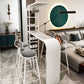 Contemporary Style Rectangle Bar Table Stone Bar Height Table with Storage White Without Chairs Clearhalo 'Bar Furniture' 'Bar Tables' 'bar_tables' 'furn' 'furn_bar_tables' 'Furniture' 'Kitchen & Dining Furniture' 6827778