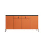 Stone Credenza Modern & Contemporary Server with Drawers and Cabinets Clearhalo 'buffet_sideboard' 'Buffets & Sideboards' 'furn' 'furn_buffet_sideboard' 'Furniture' 'Kitchen & Dining Furniture' 6827993