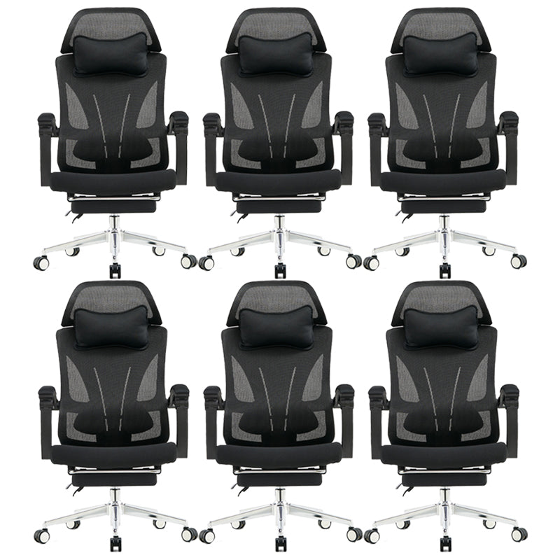 Silla de escritorio de brazos acolchados moderna sin angustia silla de oficina ergonómica