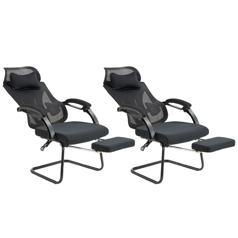 Silla de escritorio de brazos acolchados moderna sin angustia silla de oficina ergonómica