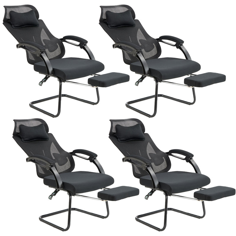 Silla de escritorio de brazos acolchados moderna sin angustia silla de oficina ergonómica