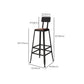 Modern 1/3 Pieces Bar Table Set Rectangle Pine Wood Counter Table with Stools for Cafe Clearhalo 'Bar Furniture' 'furn' 'furn_home_bar_bar_sets' 'Furniture' 'Home Bars & Bar Sets' 'home_bar_bar_sets' 'Kitchen & Dining Furniture' 6831590