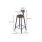 Modern 1/3 Pieces Bar Table Set Rectangle Pine Wood Counter Table with Stools for Cafe Clearhalo 'Bar Furniture' 'furn' 'furn_home_bar_bar_sets' 'Furniture' 'Home Bars & Bar Sets' 'home_bar_bar_sets' 'Kitchen & Dining Furniture' 6831592