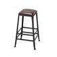 Solid Wood Bar Pub Table Set Industrial 1/9 Pieces Table and Stool Set Black-Brown 30"H Stool (Single) Clearhalo 'Bar Furniture' 'furn' 'furn_home_bar_bar_sets' 'Furniture' 'Home Bars & Bar Sets' 'home_bar_bar_sets' 'Kitchen & Dining Furniture' 6831633