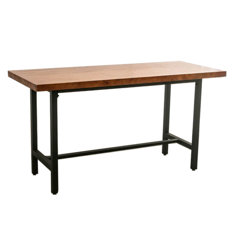 Solid Wood Bar Pub Table Set Industrial 1/9 Pieces Table and Stool Set Clearhalo 'Bar Furniture' 'furn' 'furn_home_bar_bar_sets' 'Furniture' 'Home Bars & Bar Sets' 'home_bar_bar_sets' 'Kitchen & Dining Furniture' 6831639