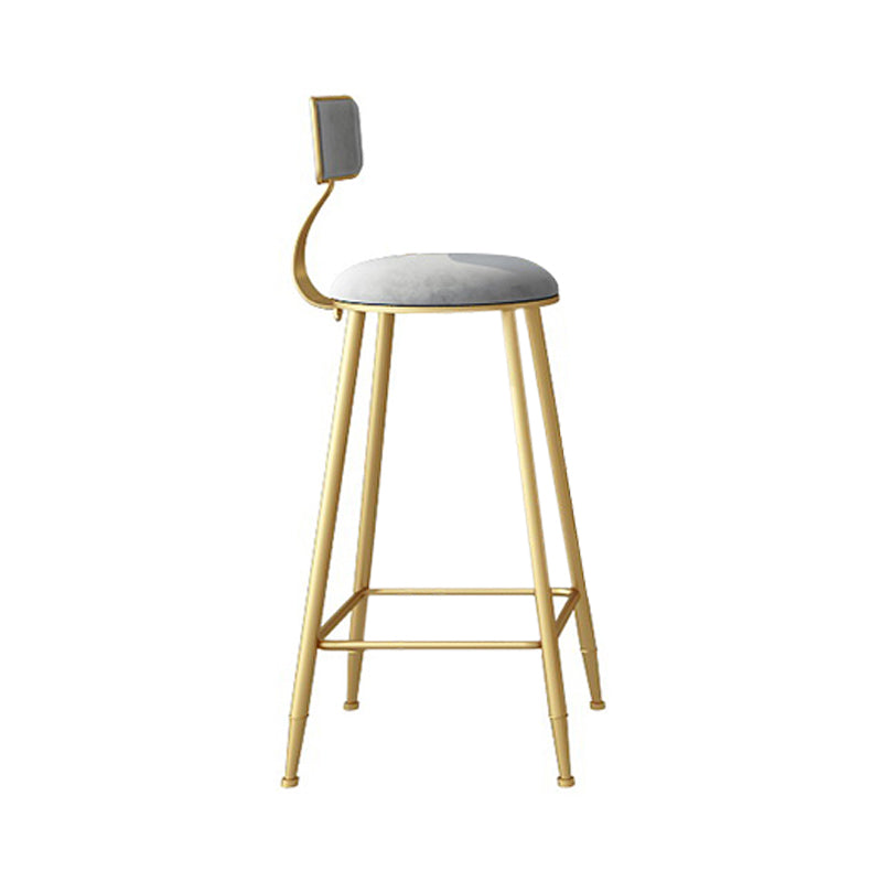 Faux Marble Pub Table Set Modern 1/7 Pieces Bar Stool and Table Set Grey 30"H Stool (Single) Clearhalo 'Bar Furniture' 'furn' 'furn_home_bar_bar_sets' 'Furniture' 'Home Bars & Bar Sets' 'home_bar_bar_sets' 'Kitchen & Dining Furniture' 6831701