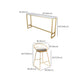 Faux Marble Pub Table Set Modern 1/7 Pieces Bar Stool and Table Set Clearhalo 'Bar Furniture' 'furn' 'furn_home_bar_bar_sets' 'Furniture' 'Home Bars & Bar Sets' 'home_bar_bar_sets' 'Kitchen & Dining Furniture' 6831718