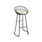 1/3/5 Pieces Pub Dining Set Faux Marble Bar Stool and Table Set Black 30"H Stool (Single) Clearhalo 'Bar Furniture' 'furn' 'furn_home_bar_bar_sets' 'Furniture' 'Home Bars & Bar Sets' 'home_bar_bar_sets' 'Kitchen & Dining Furniture' 6831749