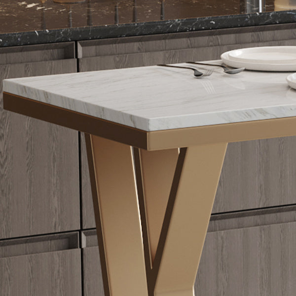 1/3/5 Pieces Pub Dining Set Faux Marble Bar Stool and Table Set Clearhalo 'Bar Furniture' 'furn' 'furn_home_bar_bar_sets' 'Furniture' 'Home Bars & Bar Sets' 'home_bar_bar_sets' 'Kitchen & Dining Furniture' 6831752
