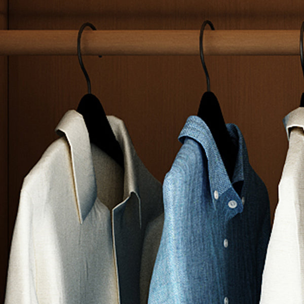 Engineered Wood Wardrobe Closet with Drawer Modern Wardrobe Cabinet Clearhalo 'Armoires & Wardrobes' 'armoires_wardrobes' 'Bedroom Furniture' 'furn' 'furn_armoires_wardrobes' 'Furniture' 6831778