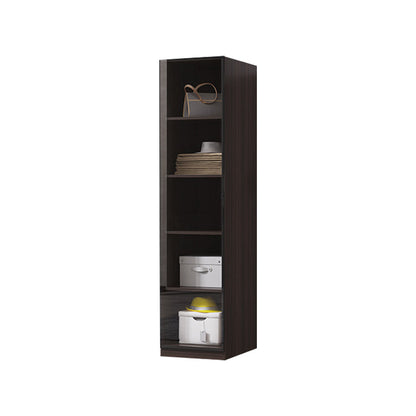Hinged Storage Cabinet with Shelves Modern Wardrobe Closet for Home