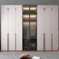 Hinged Wardrobe Closet with Drawer Contemporary Storage Cabinet