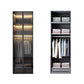 Hinged Wardrobe Closet with Drawer Contemporary Storage Cabinet