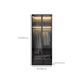 Hinged Wardrobe Closet with Drawer Contemporary Storage Cabinet