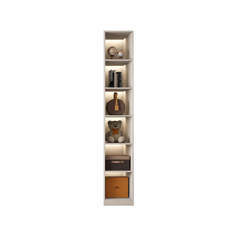 Moderne scharnierende garderobe -kast Wit gemanipuleerde houten garderobe armoire