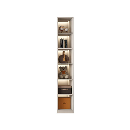Moderne scharnierende garderobe -kast Wit gemanipuleerde houten garderobe armoire