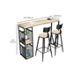 Industrial Rectangle Bistro Bar Desk Solid Wood Bistro Table for Indoor Clearhalo 'Bar Furniture' 'Bar Tables' 'bar_tables' 'furn' 'furn_bar_tables' 'Furniture' 'Kitchen & Dining Furniture' 6832302