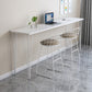 Tripod Base Bar Table Modern Style Wood Top Bar Table for Kitchen
