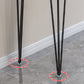 Tripod Base Bar Table Modern Style Wood Top Bar Table for Kitchen