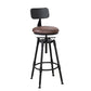 Moderno de estilo redondo Round Barstool Taburete de mostrador de madera con patas de madera