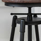 Moderno de estilo redondo Round Barstool Taburete de mostrador de madera con patas de madera