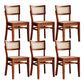 Modern Style Low Back Barstool Wooden Counter Bar Stool with Wood Legs