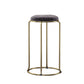 Glam Style Backless Barstool Round Counter Bar Stool with Metal Legs Clearhalo 'Bar Furniture' 'Bar Stools' 'bar_stools' 'furn' 'furn_bar_stools' 'Furniture' 'Kitchen & Dining Furniture' 6832708