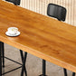 1/9 pezzi sgabello da bar e tavolo set da tavolo rettangolare pub