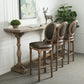 1/3/4 Pieces Bar Stool and Table Set Rectangular Pub Table Set for Home 4 Pieces: Table, 3 Stools Clearhalo 'Bar Furniture' 'furn' 'furn_home_bar_bar_sets' 'Furniture' 'Home Bars & Bar Sets' 'home_bar_bar_sets' 'Kitchen & Dining Furniture' 6833030